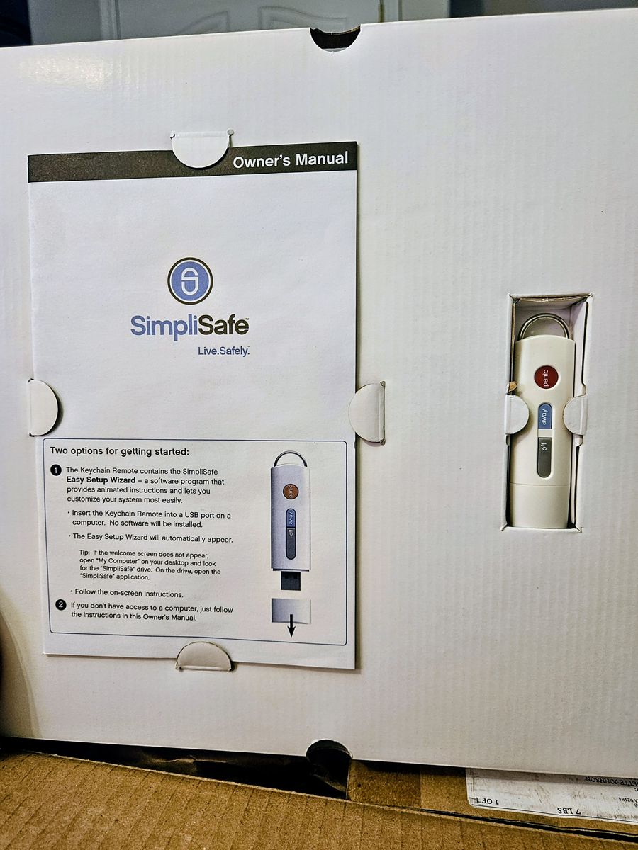 SimpliSafe Home Starter Security  Package (2017) $100 OBO