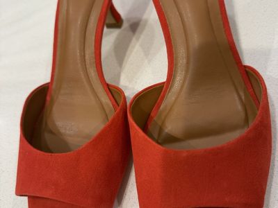 Gianni Bini Reaves Leather Slide Sandal