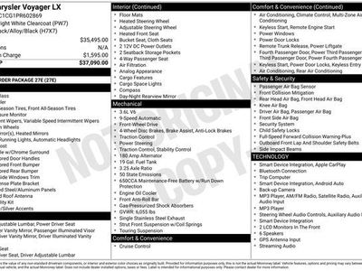 2023 Chrysler Voyager LX