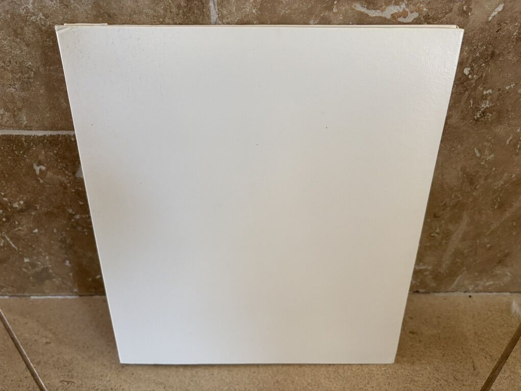 Plain White Expanding Photo Album Letter Size