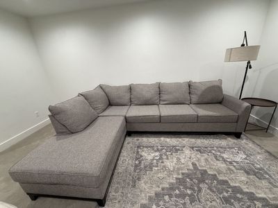 Gray Right Facing Sectional