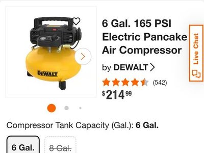 Dewalt air compressor