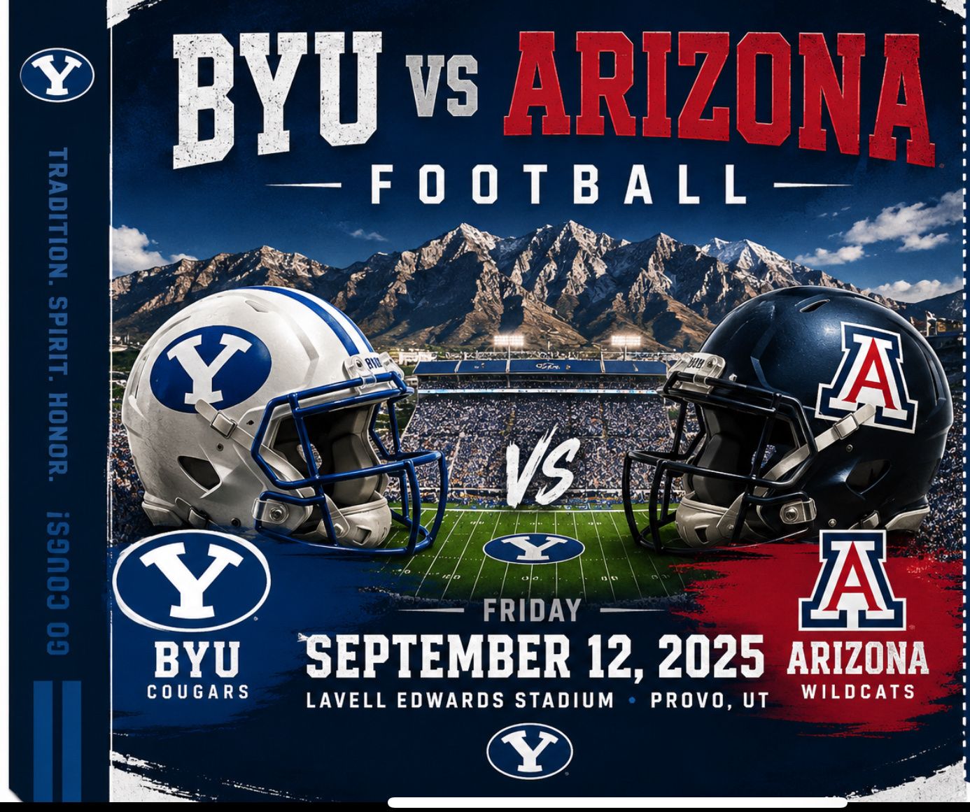 BYU vs Arizona Football Tickets - up to 4 Tix