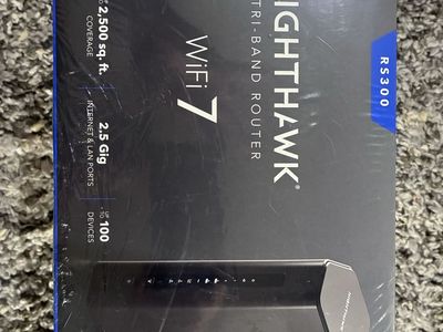 NETGEAR Nighthawk RS300 Tri-Band WiFi 7 Router Up to 9.3Gbps