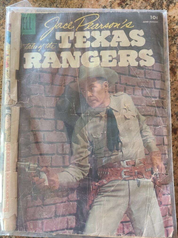 Vintage Dell Comics Jace Pearson's Tales of the Texas Rangers Comic Book