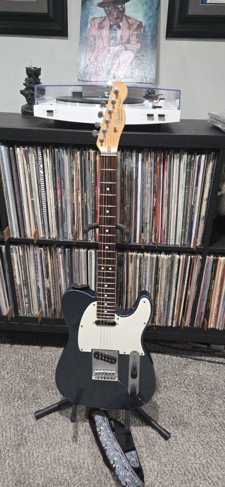 partscaster with fender american standard neck.