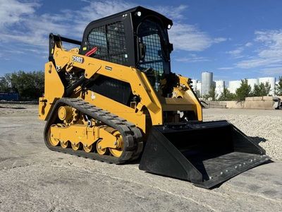 Cat 259D3 Track Skid Steer Rental - CTL Bobcat for contractor work. Half day options