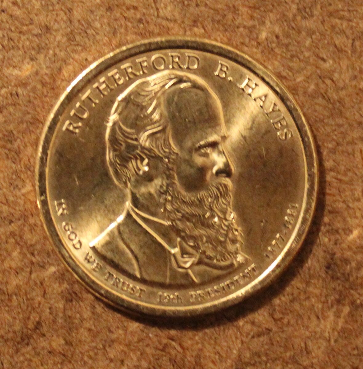 Rutherford B. Hayes $1 Coin