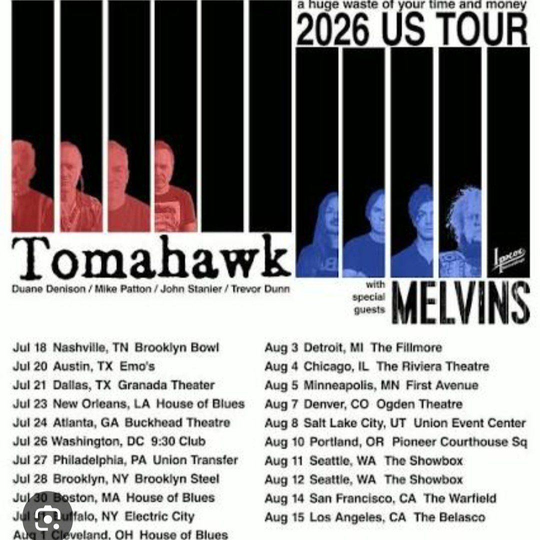 Melvins and Tomahawk