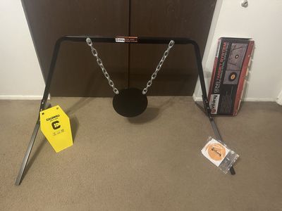 Gong Target System With Gong And AR500 Coffin