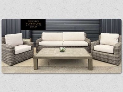 NEW HALSTEAD XL PATIO SET WE OFFER DELIVERY