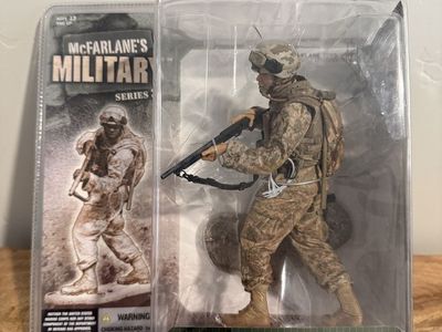 McFarlane's Military Series 3 Marine RCT Action Figure Desert Camo New in Box