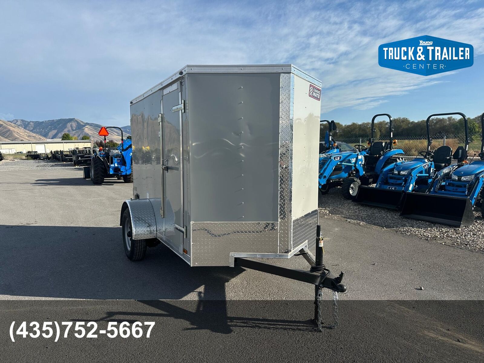 2026 Cargo Mate 5X8 with Rear Ramp