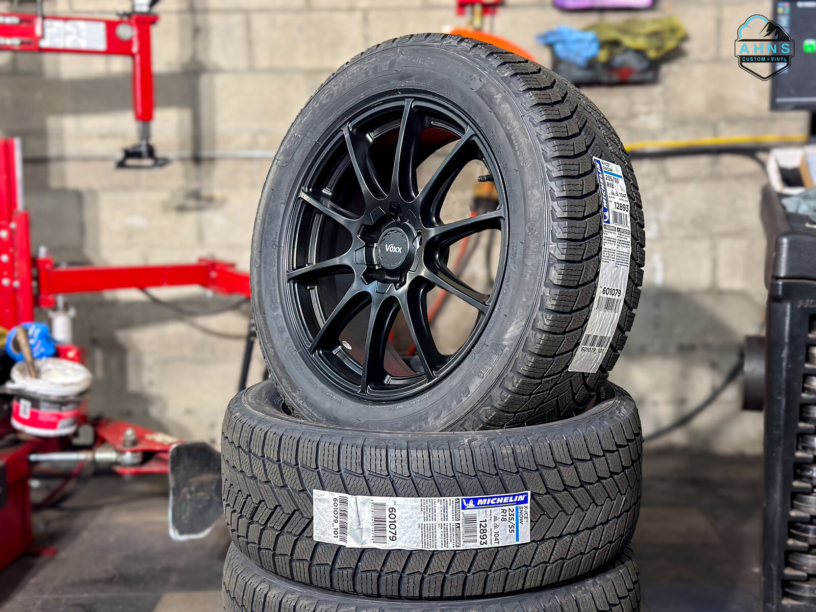 Winter | 235 55 18 Michelin X-Ice | Tesla Model Y | 18" Wheel Package | Snow Tires | 235/55r18 | Brand New | Kia | Hyundai | VW