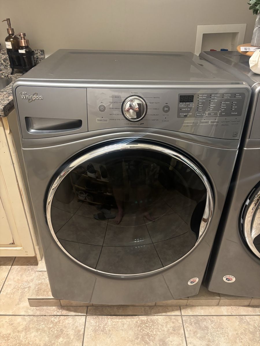 Free Handyman special- Whirlpool WFW92HEFCO Front Load Washer - Silver - High Efficiency