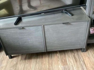 Crate and Barrel Floating Entertainment 3 Piece Shelving