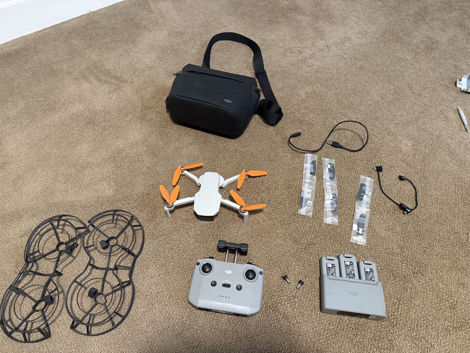Like new DJI mini 2 with extras