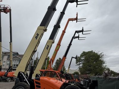 12K Telehandlers for Rent - 12K Pound Lifting, 55 Foot Boom