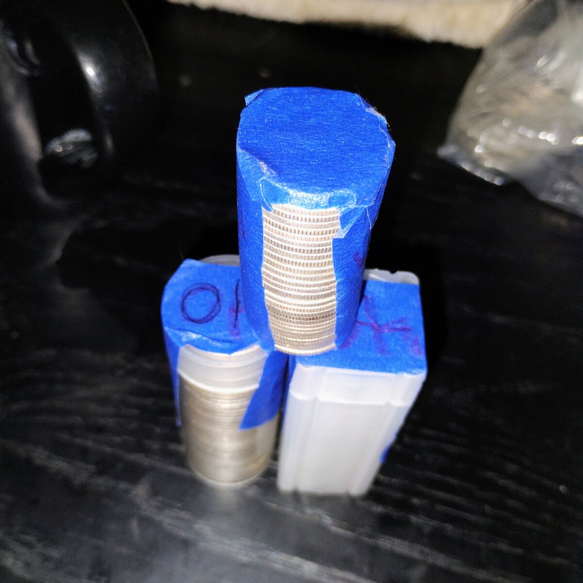 1964 quarters 110 count $1980 cash that's 18 each