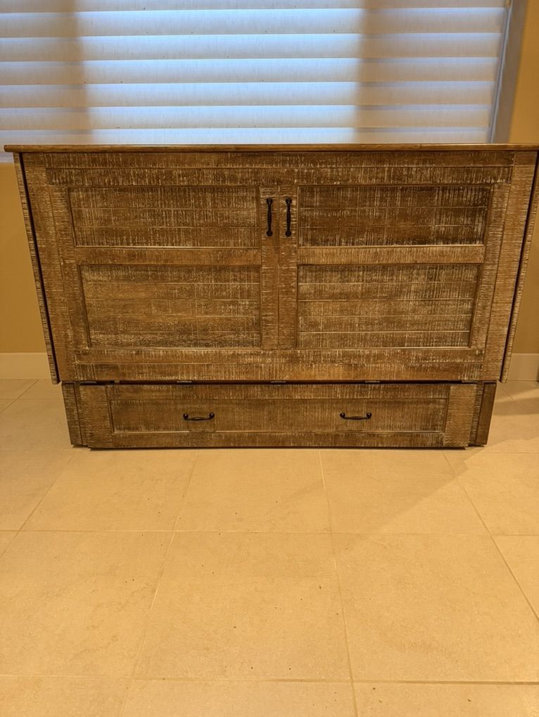 Wilding Wallbeds- Poppy Queen Size Cabinet Bed
