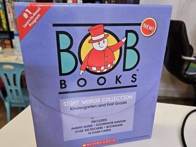 BOB Books Sight Words Collection Kindergarten & 1st Grade Learn-to-Read Program NEW