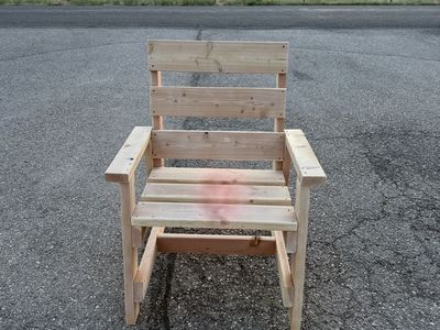 Wooden chair