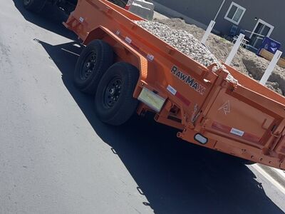 Dump Trailer For Rent/Material Delivery