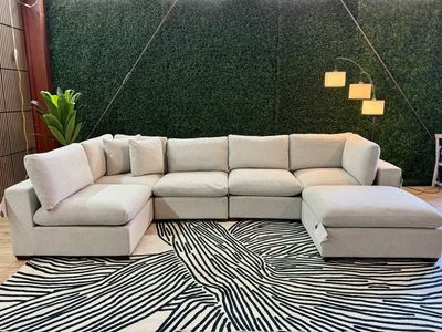 THOMASVILLE LOWELL 6-PIECE MODULAR SECTIONAL – NEW WITH TAG - LAST ONE AVAILABLE