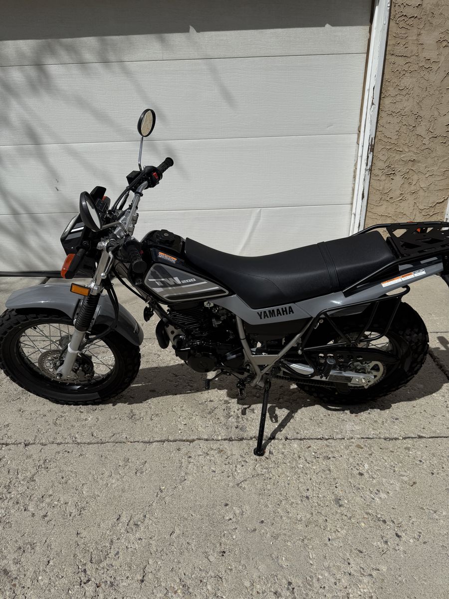 2023 Yamaha TW200 – Like New – Only 49 Miles!