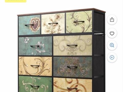 GALAXHERO 9-Drawer Fabric Dresser – NEW IN BOX