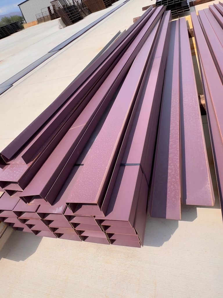 8" Channel Purlins 25ft – Structural Steel Framing / C Purlin / Metal Building Steel