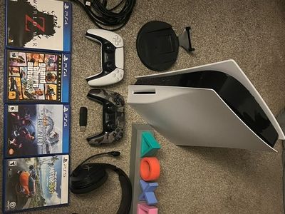 PS5 Disc Edition Bundle + Extra. Need gone asap