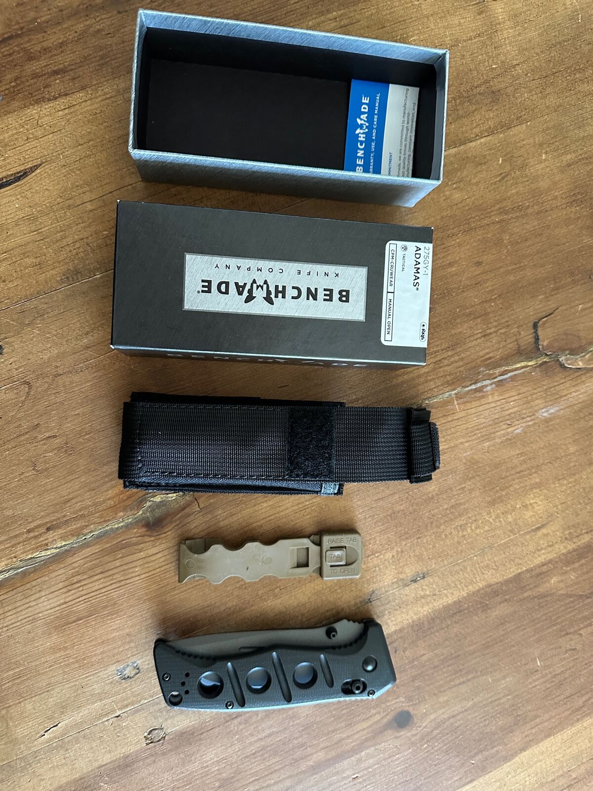 NEW - Benchmade Adams G10 Black