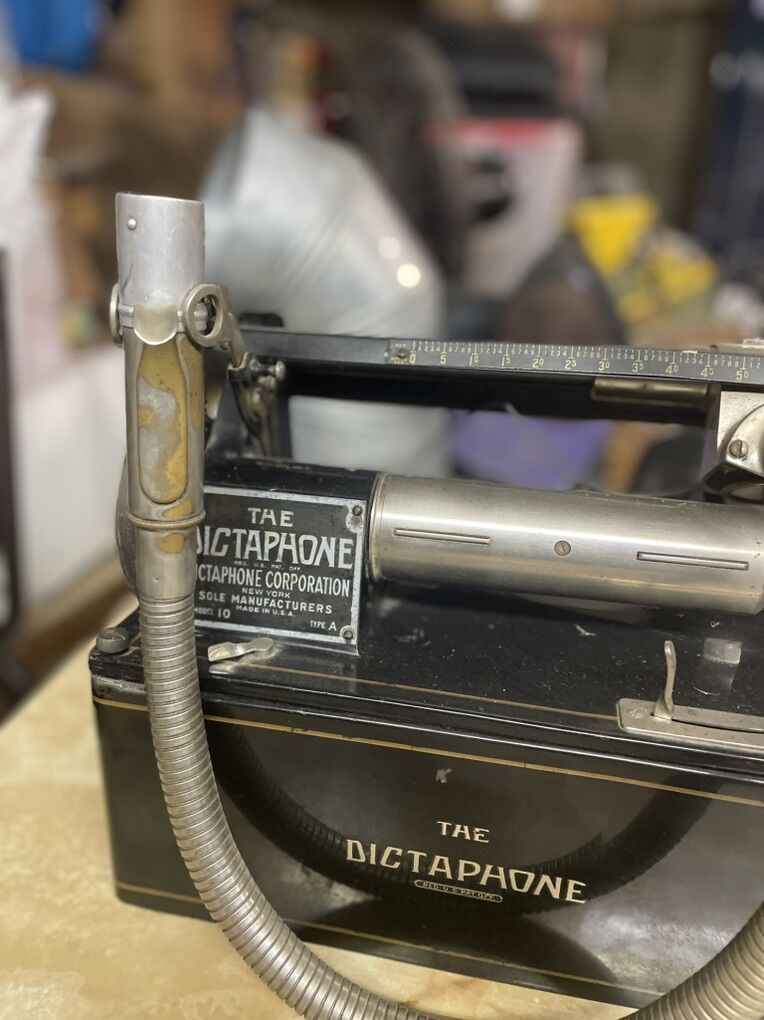 Vintage Dictaphone, Receipt Machine