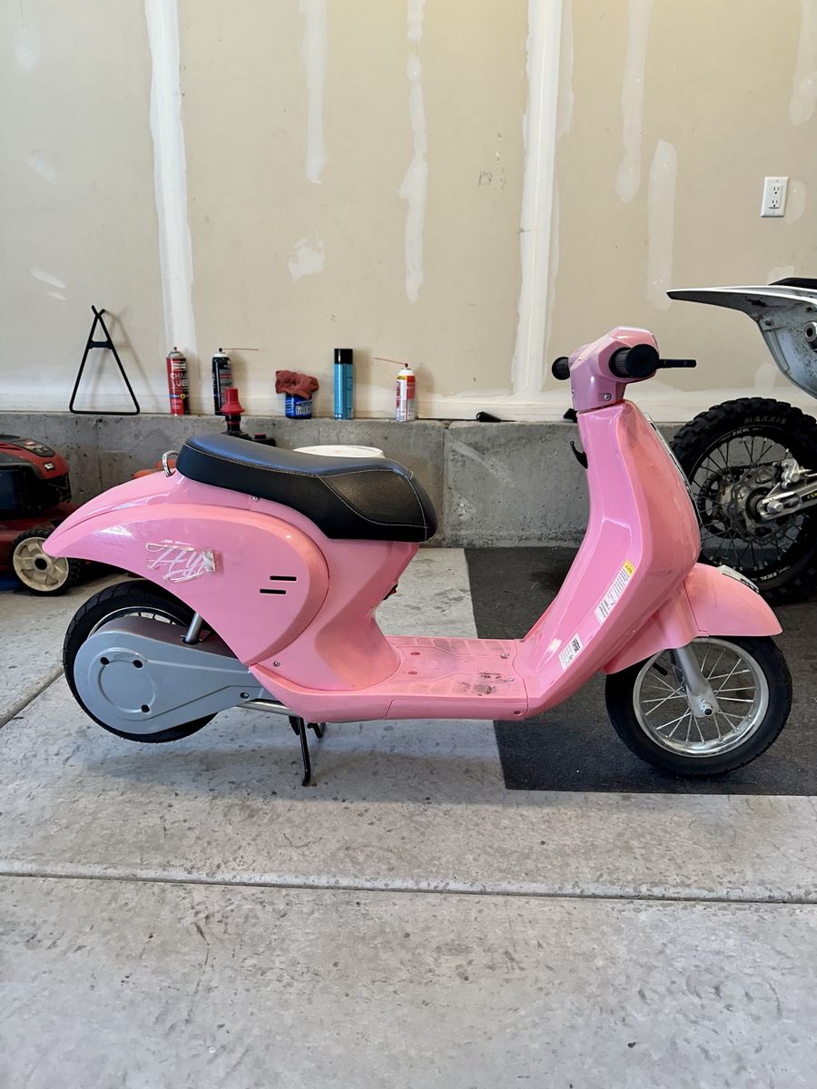 Pink Hyper Barbie Electric Scooter