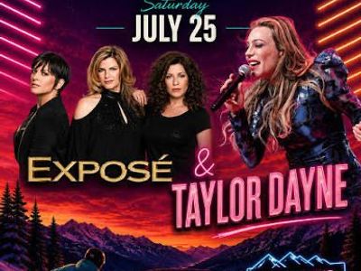 80's Weekend Concerts on the Slopes: Exposé & Taylor Dayne - Park City, July 25 2 tickets