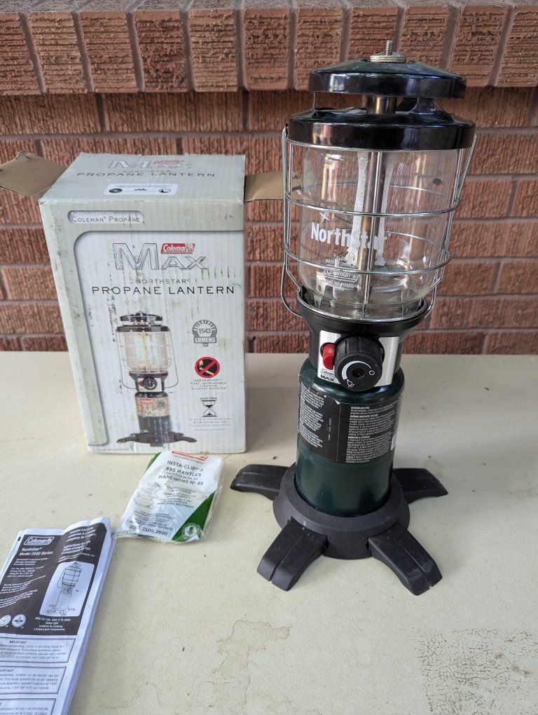 Coleman Northstar propane lantern