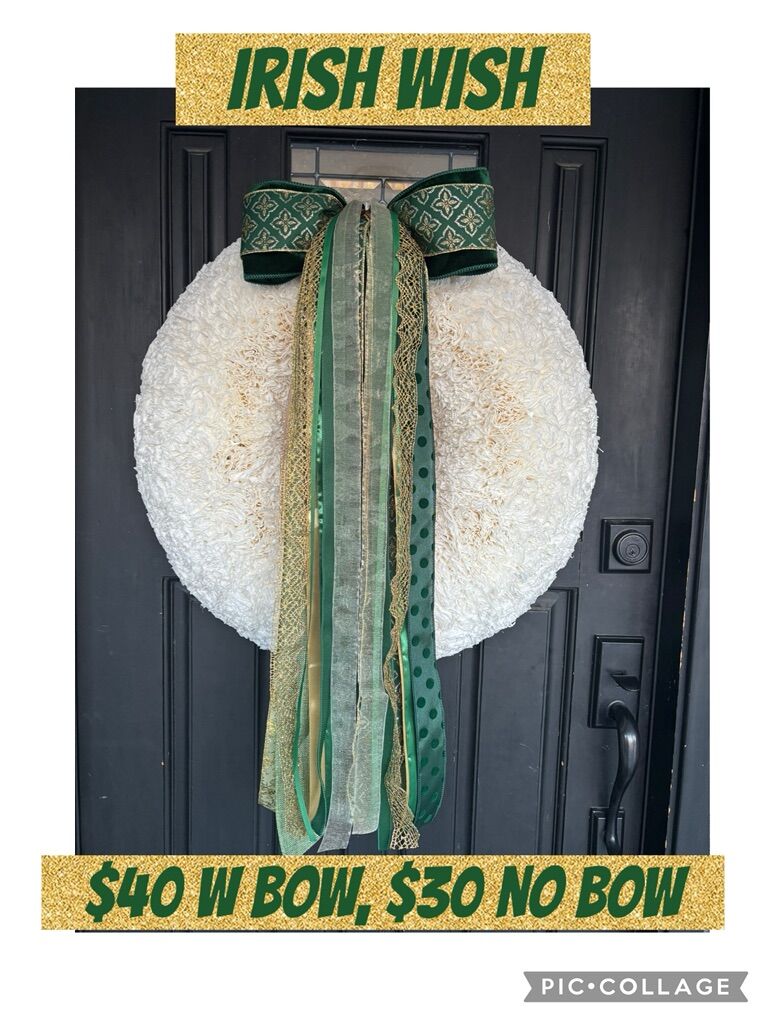 Irish Wish St. Patrick's Day Ribbon