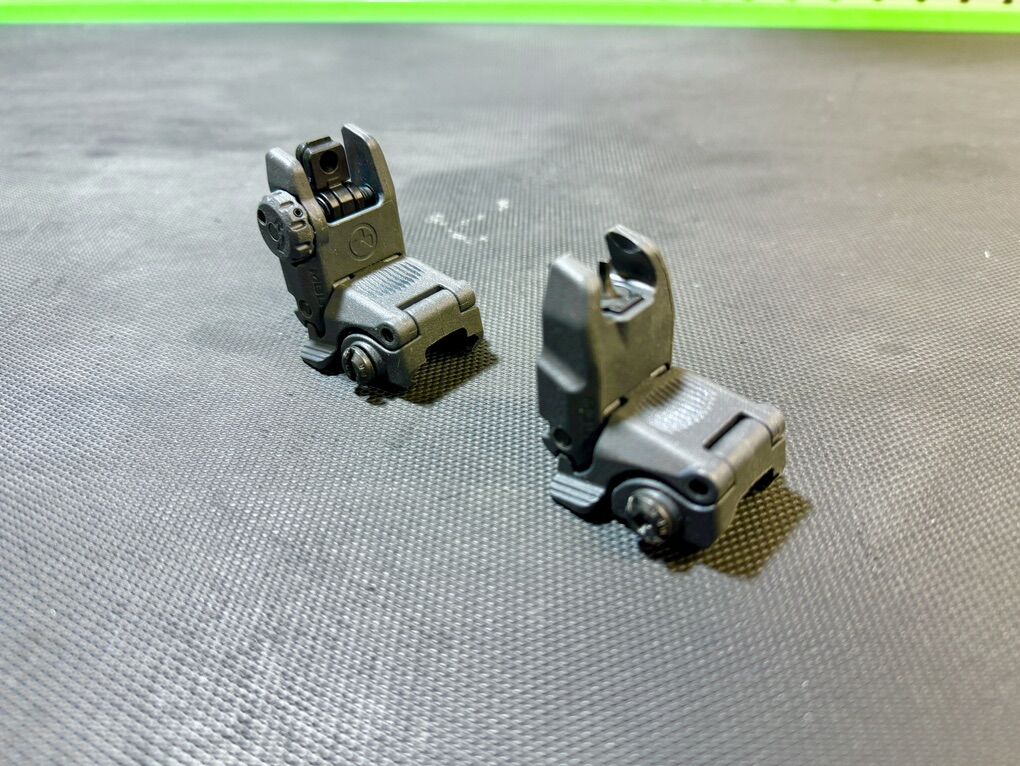 Magpul Mbus Sights Stealth Gray