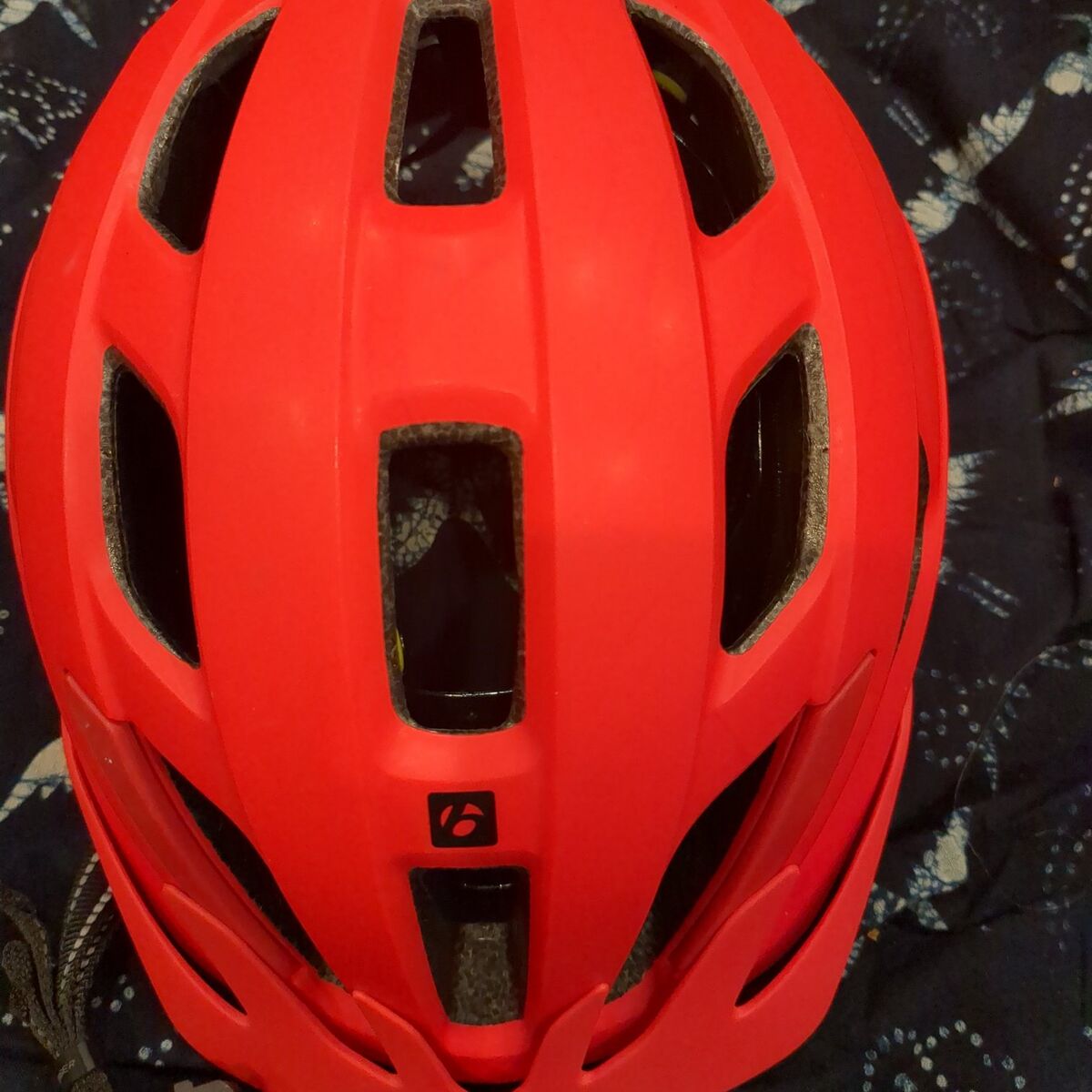 Bontrager solstice red bike helmet