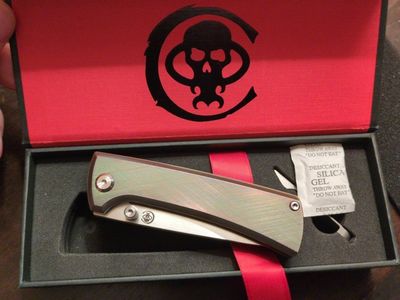 New in open box Custom Chavez CRK9 bronze anodized