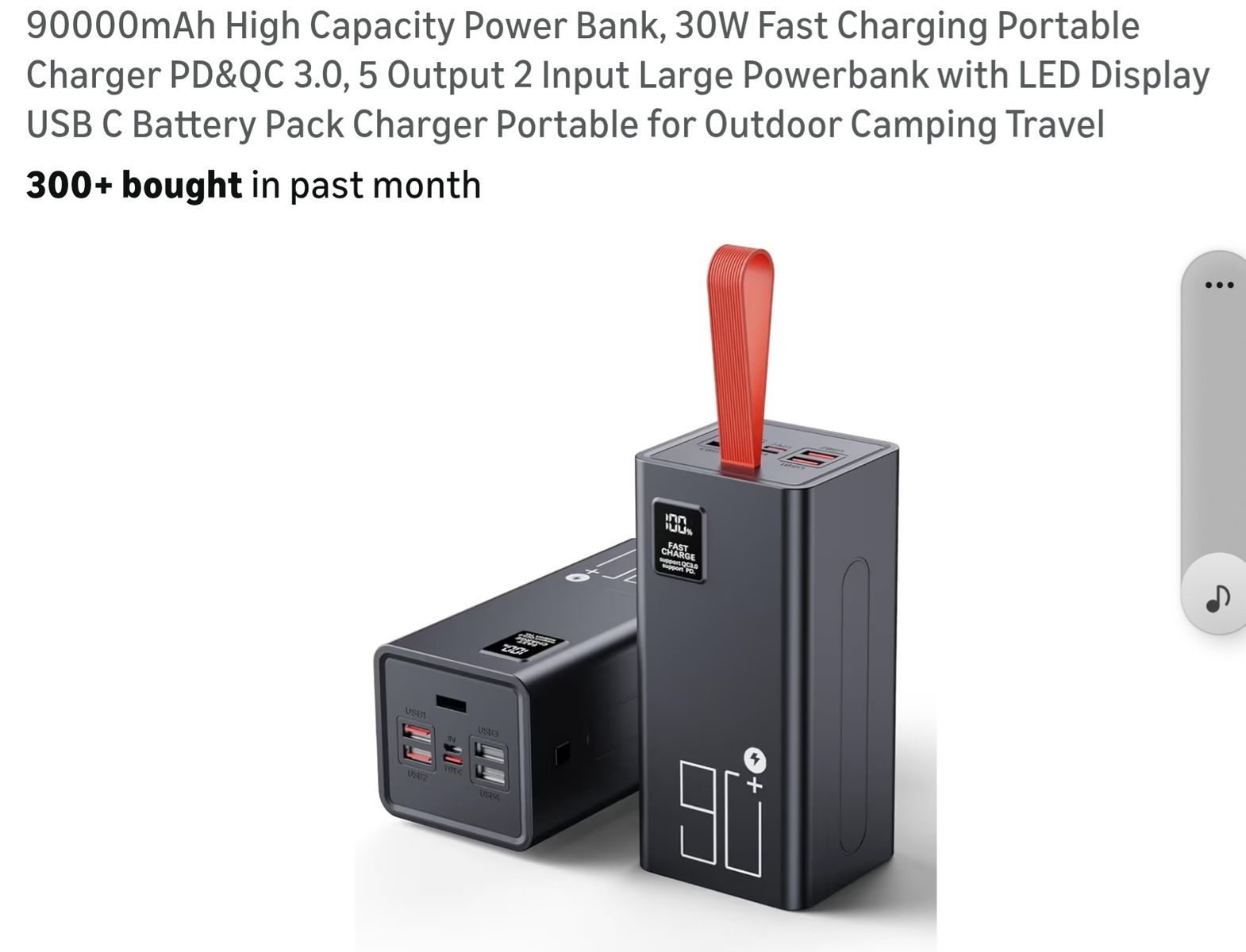 NEW FAST CHARGING BATTERY PACK