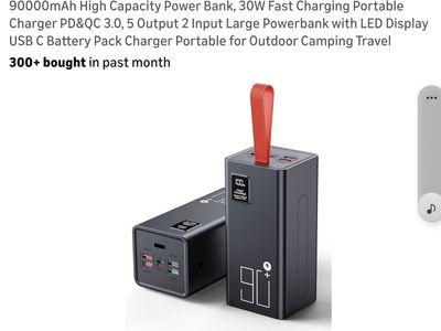 NEW FAST CHARGING BATTERY PACK