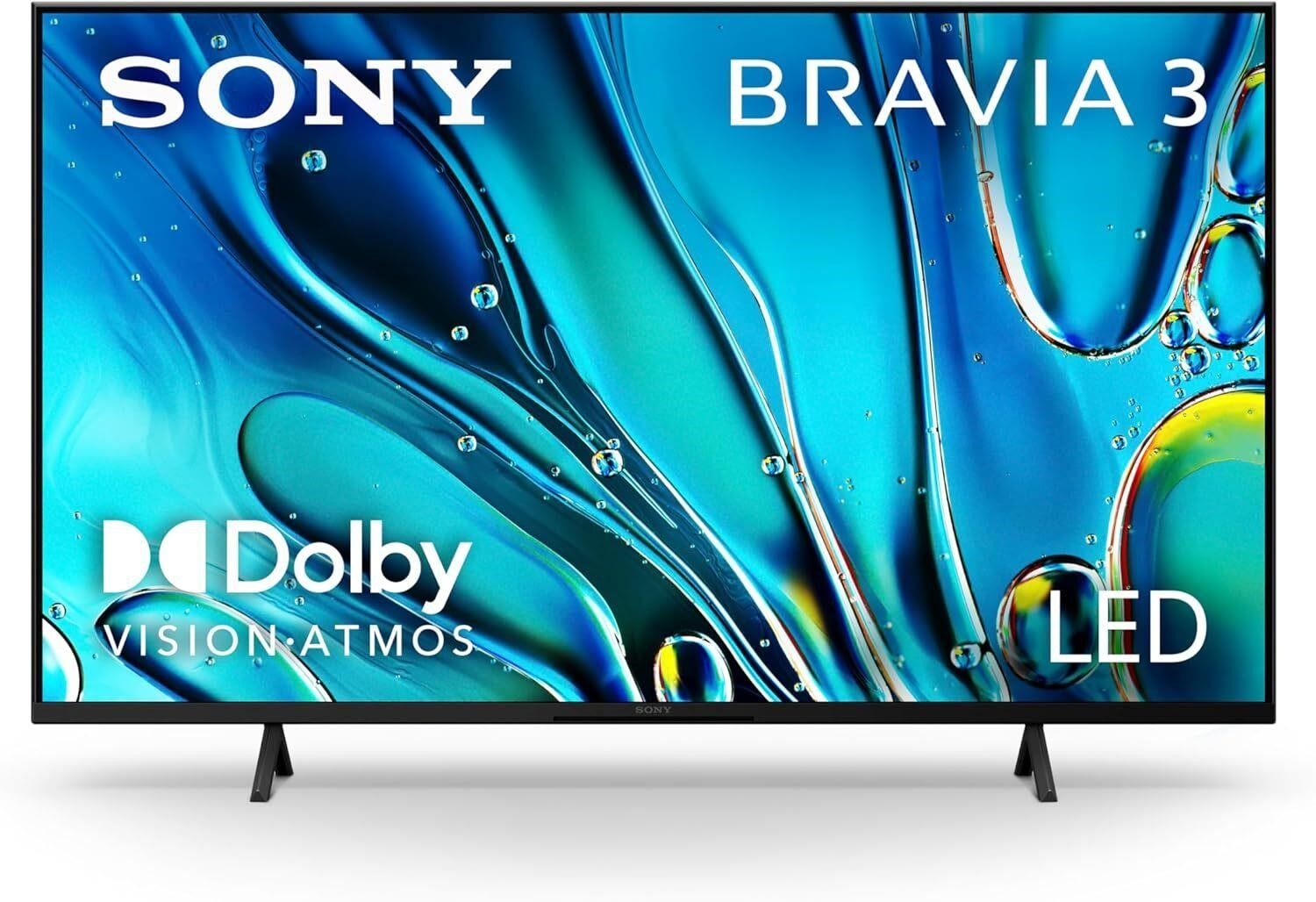 Sony 43in. 4K BRAVIA LED TV with Google TV, HDR