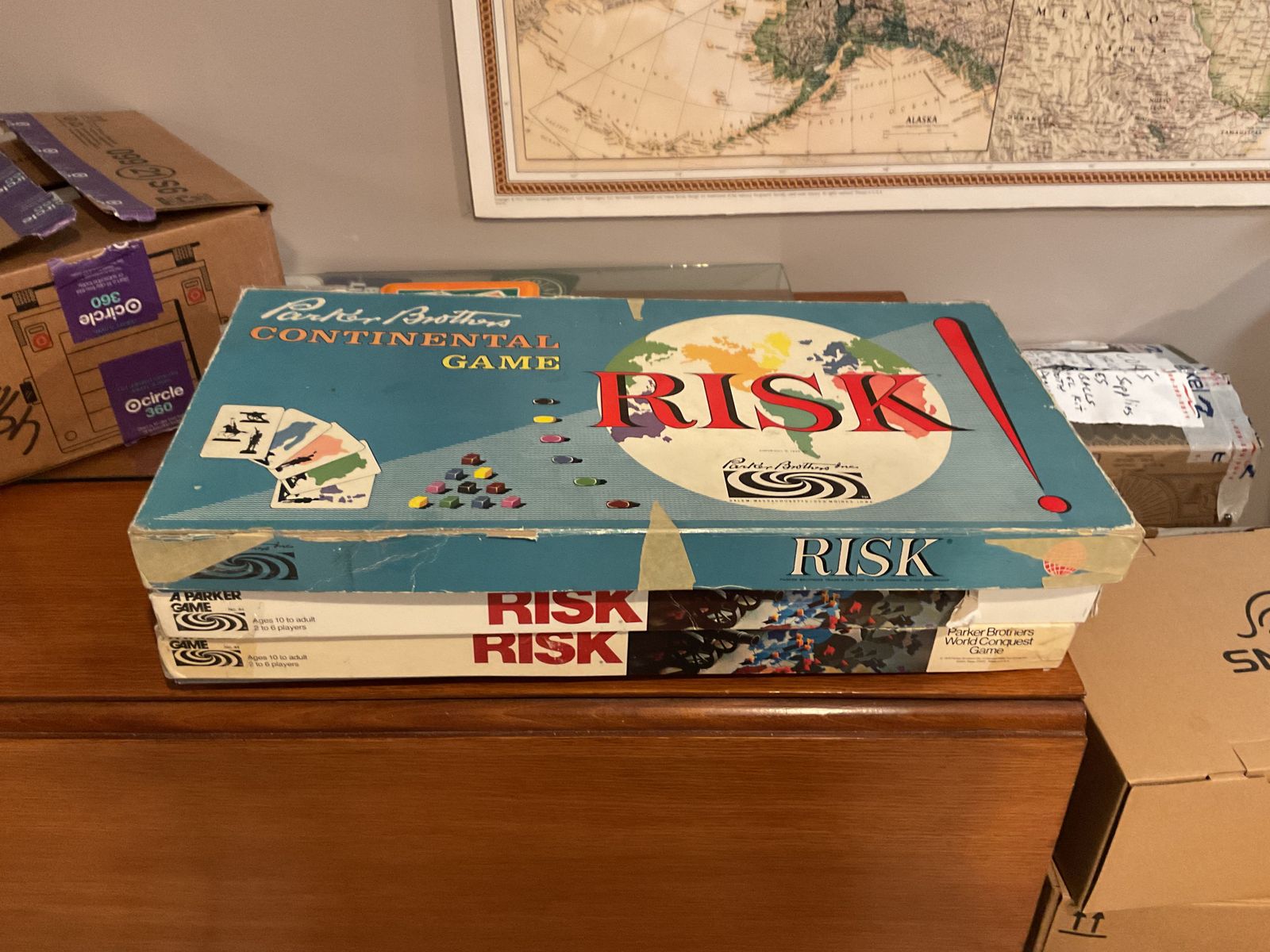 RISK Board games.
