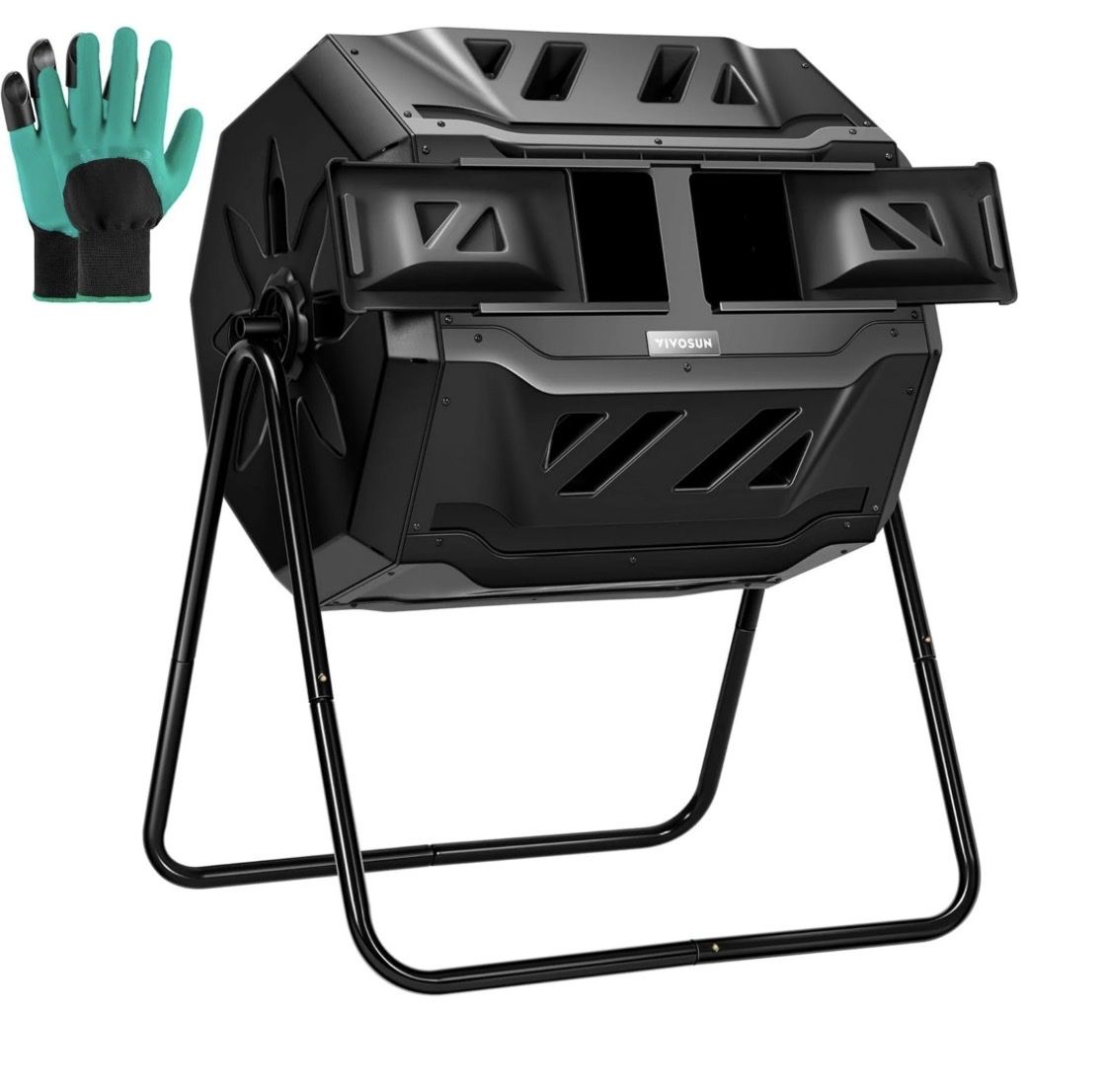 VIVOSUN Outdoor Tumbling Composter Dual NEW