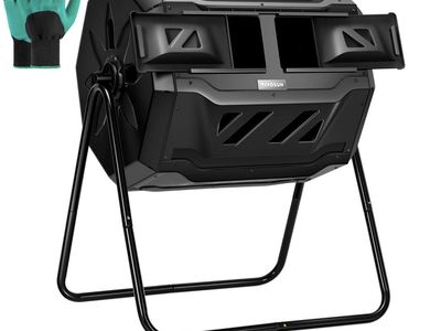 VIVOSUN Outdoor Tumbling Composter Dual NEW