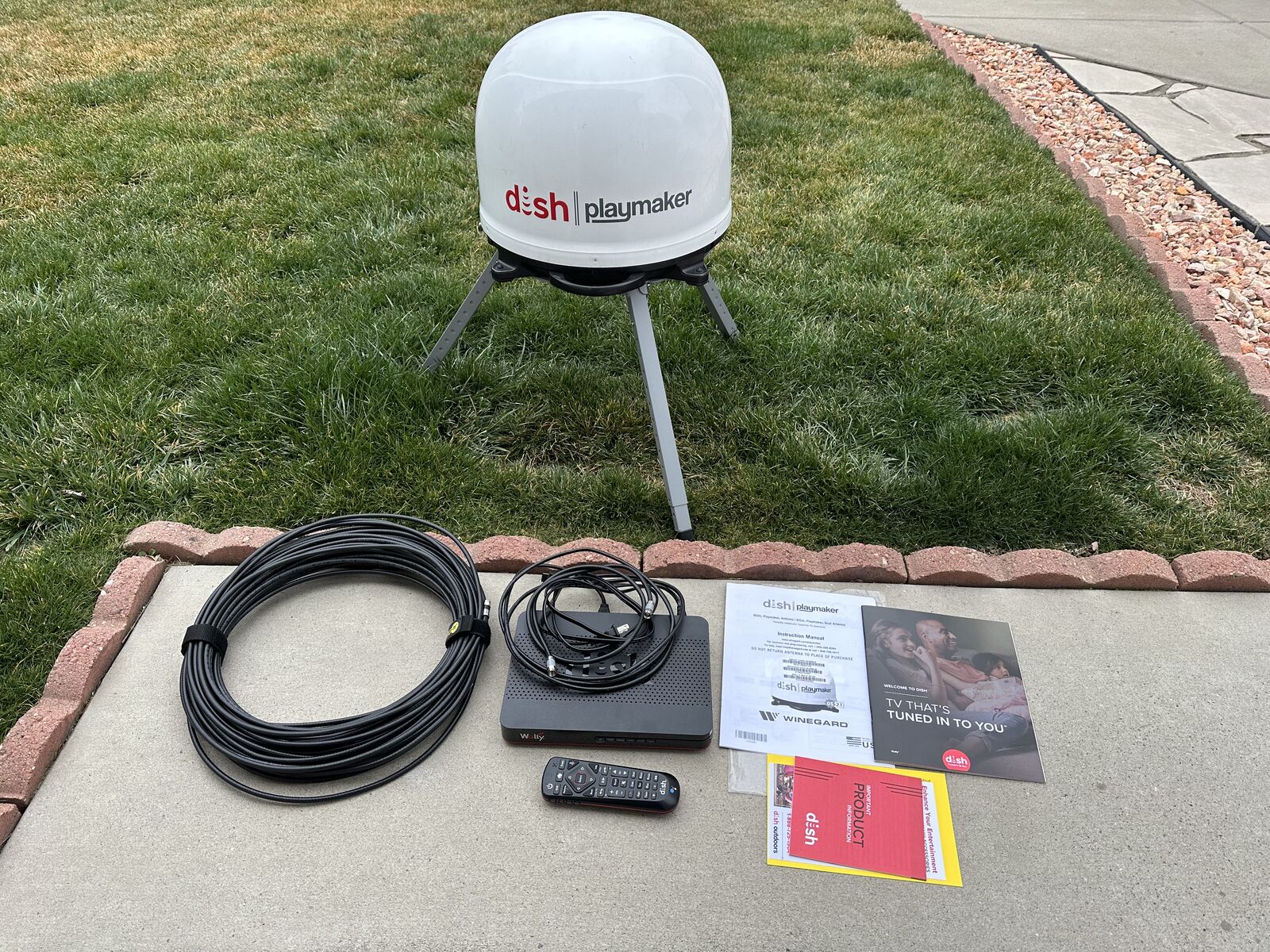 Dish Network Playmaker Portable Satellite Antenna