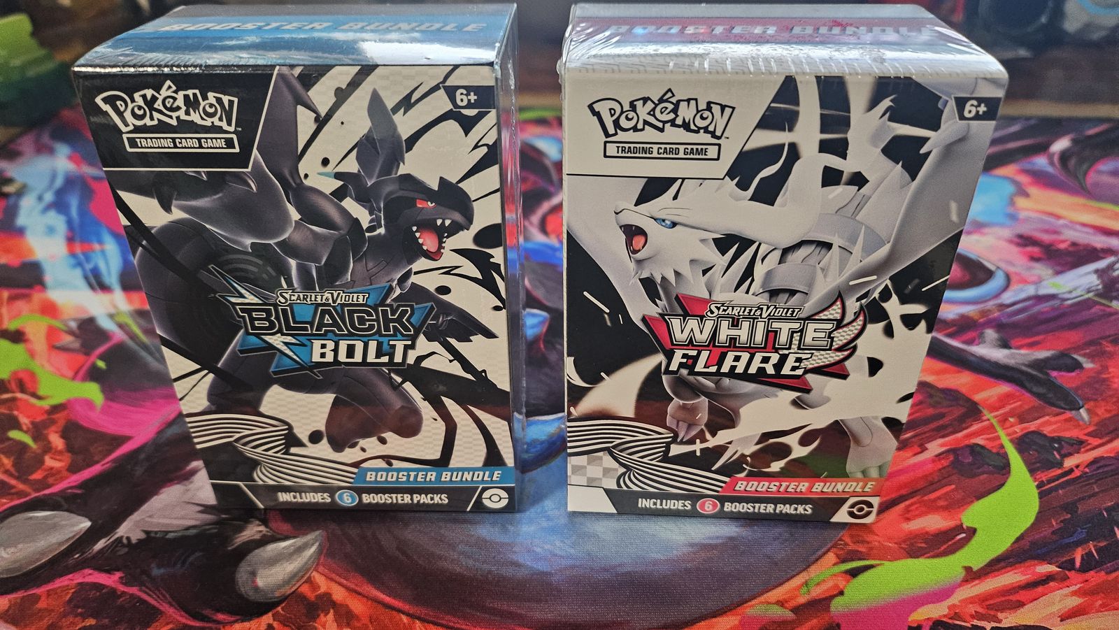 Pokemon Black Bolt and White Flare booster bundle
