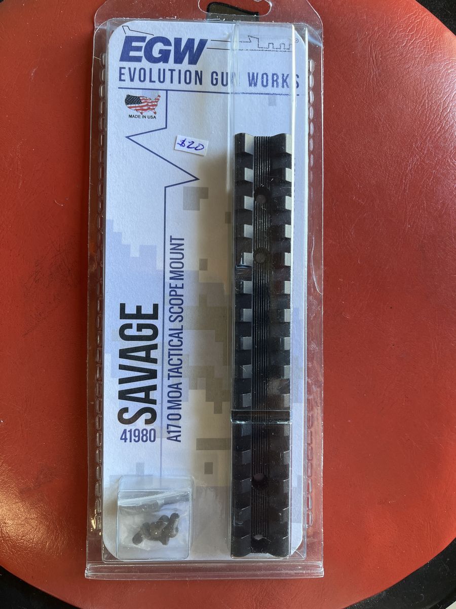 EGW HD Savage A17 mount. Precision Parts, Made in USA